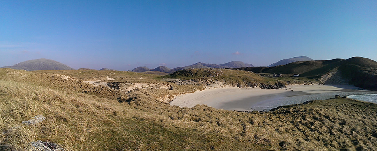 Secret beach in Uig, Isle of Lewis